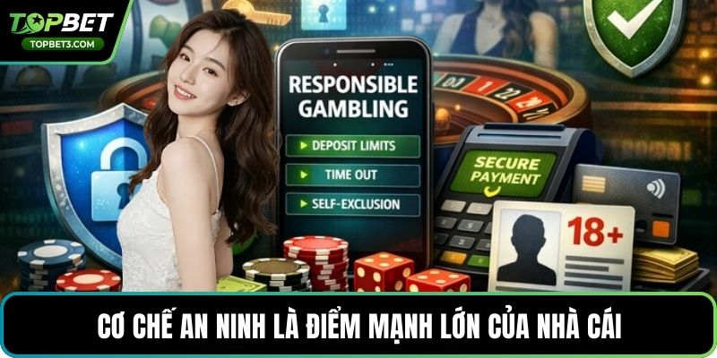 Cơ chế an ninh là điểm mạnh lớn của nhà cái
