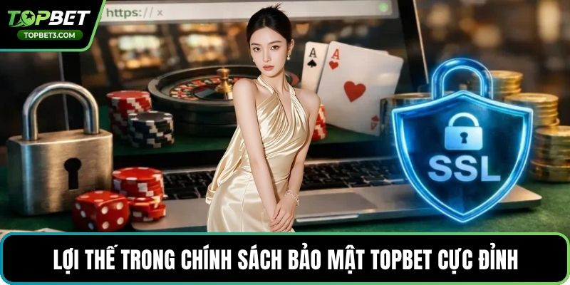 Lợi thế trong chính sách bảo mật TOPBET cực đỉnh