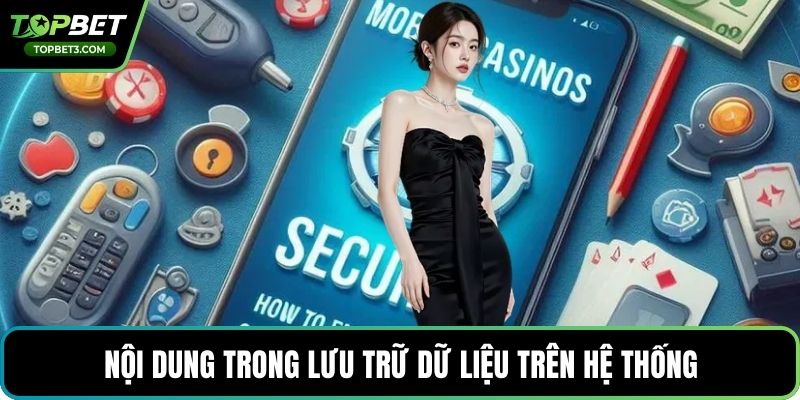 Nội dung trong lưu trữ dữ liệu trên hệ thống
