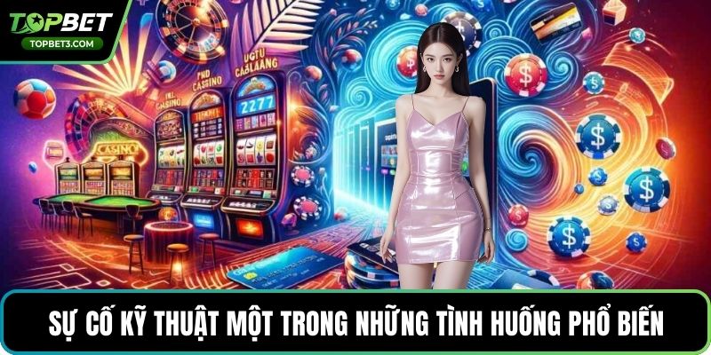 Sự cố kỹ thuật một trong những tình huống phổ biến