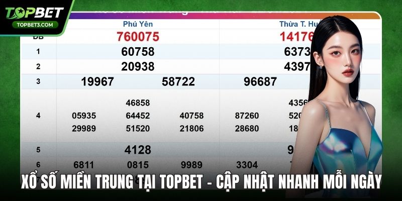 Xổ Số Miền Trung Tại TOPBET – Cập Nhật Nhanh Mỗi Ngày